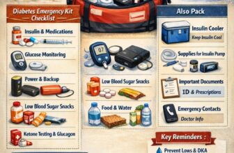 Emergency Prep for Type 1 Diabetes: What to Pack & Keep on Hand