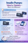 Insulin Pumps: Tubed vs Tubeless — What’s the Difference?