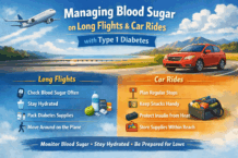 Managing Blood Sugar on Long Flights and Car Rides with Type 1 Diabetes