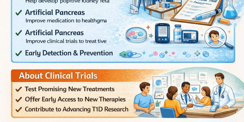 Stay Informed: The Importance of Receiving Updates on Type 1 Diabetes Research and Clinical Trials