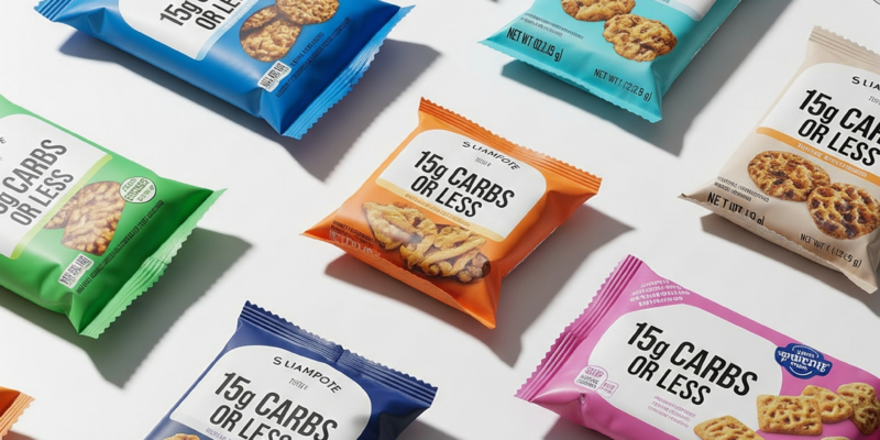 🥪 Pre-Packaged Snacks with 15 Grams of Carbs or Less