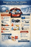 Emergency Prep for Type 1 Diabetes: What to Pack & Keep on Hand